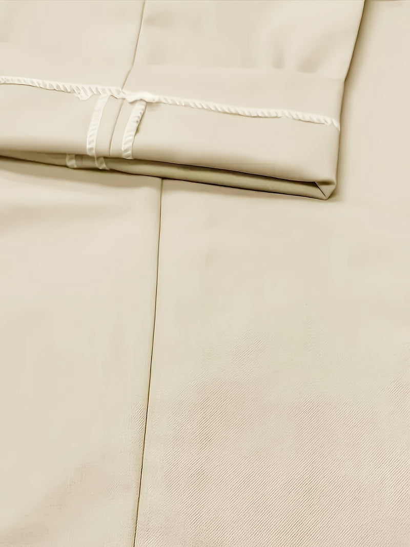 Men's Three-Piece Suit Set, Business Formal Wear.