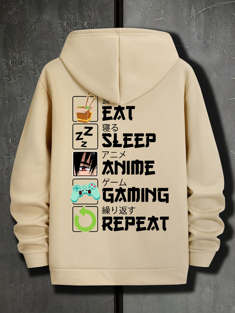 Men’s Hooded Sweatshirt New Spring/Autumn Printed Hoodie.