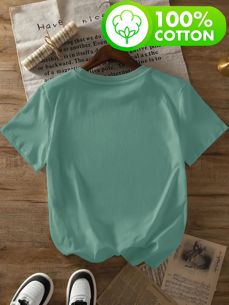 Women's T-Shirt with Short Sleeves.