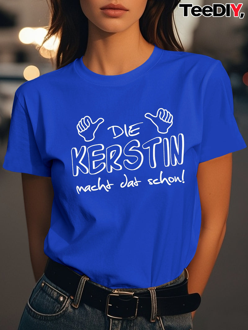 Women's German-Themed T-Shirt.