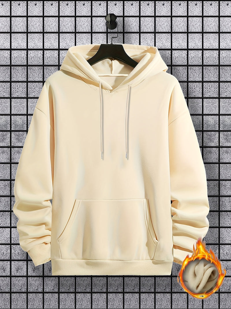 Men's Casual Pullover Hooded Sweatshirt.