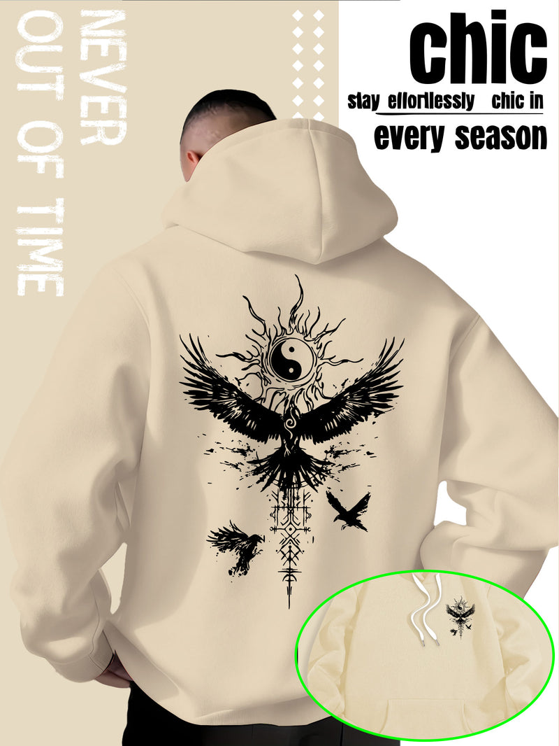 Men's Hooded Sweatshirt.