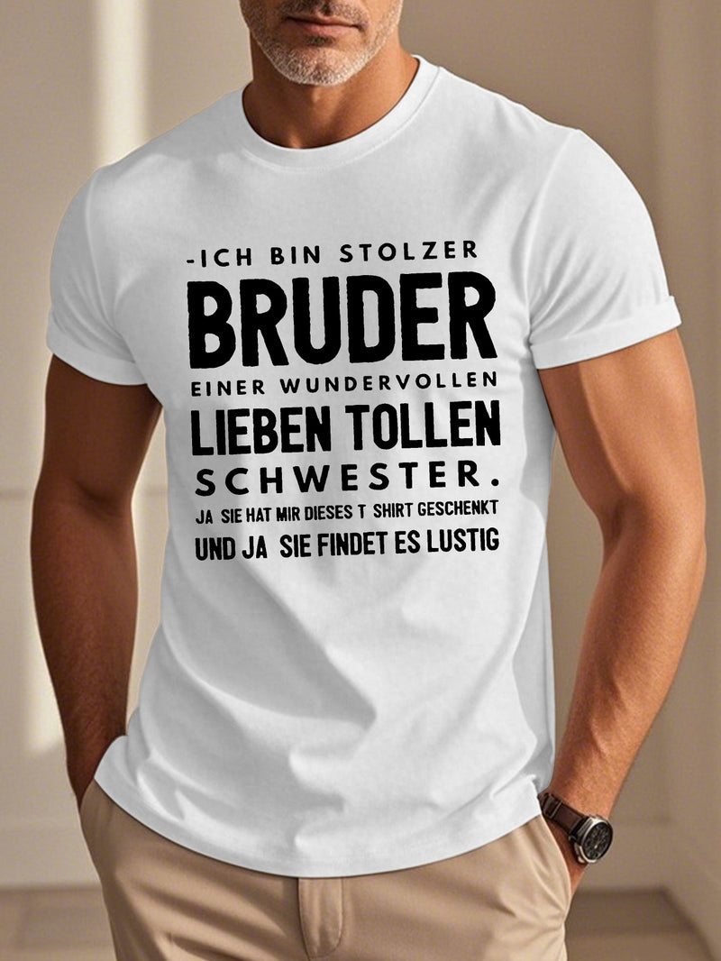 Men's Short Sleeve T-shirt Summer T-shirt Top.