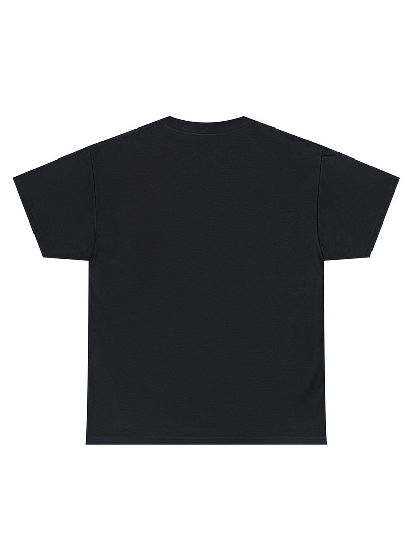 Men’s Black T-Shirt with Short Sleeves.