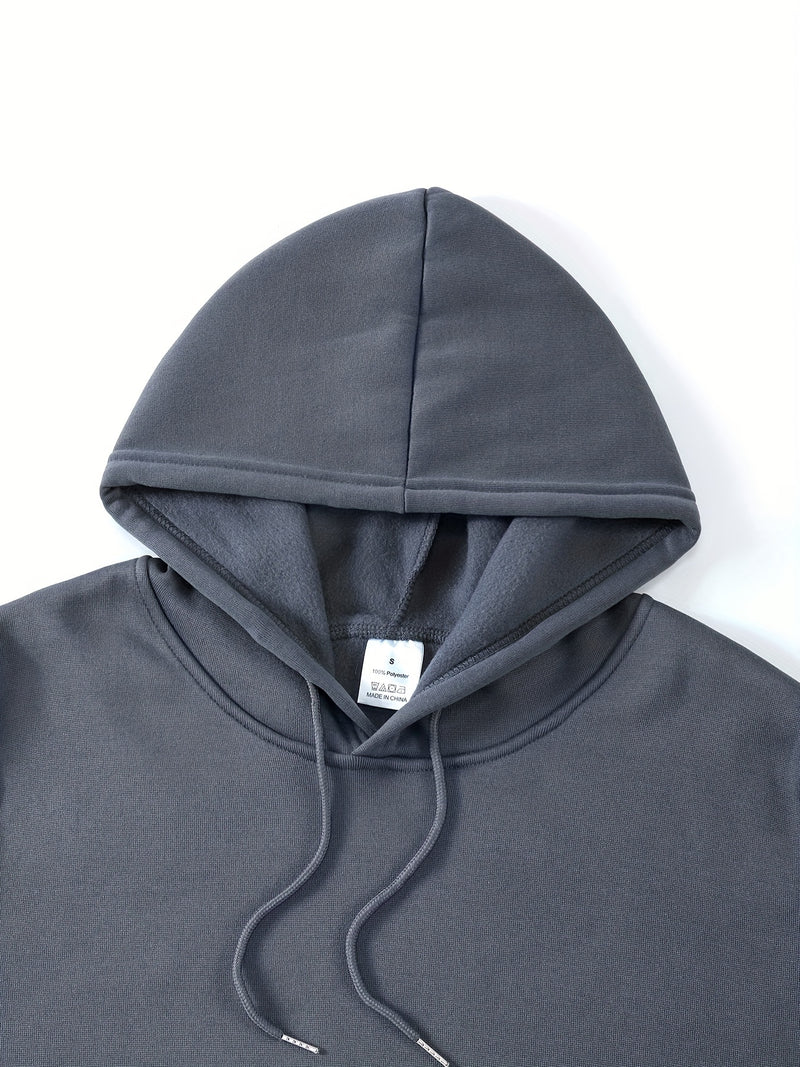 Men's Casual Polyester Hoodie.