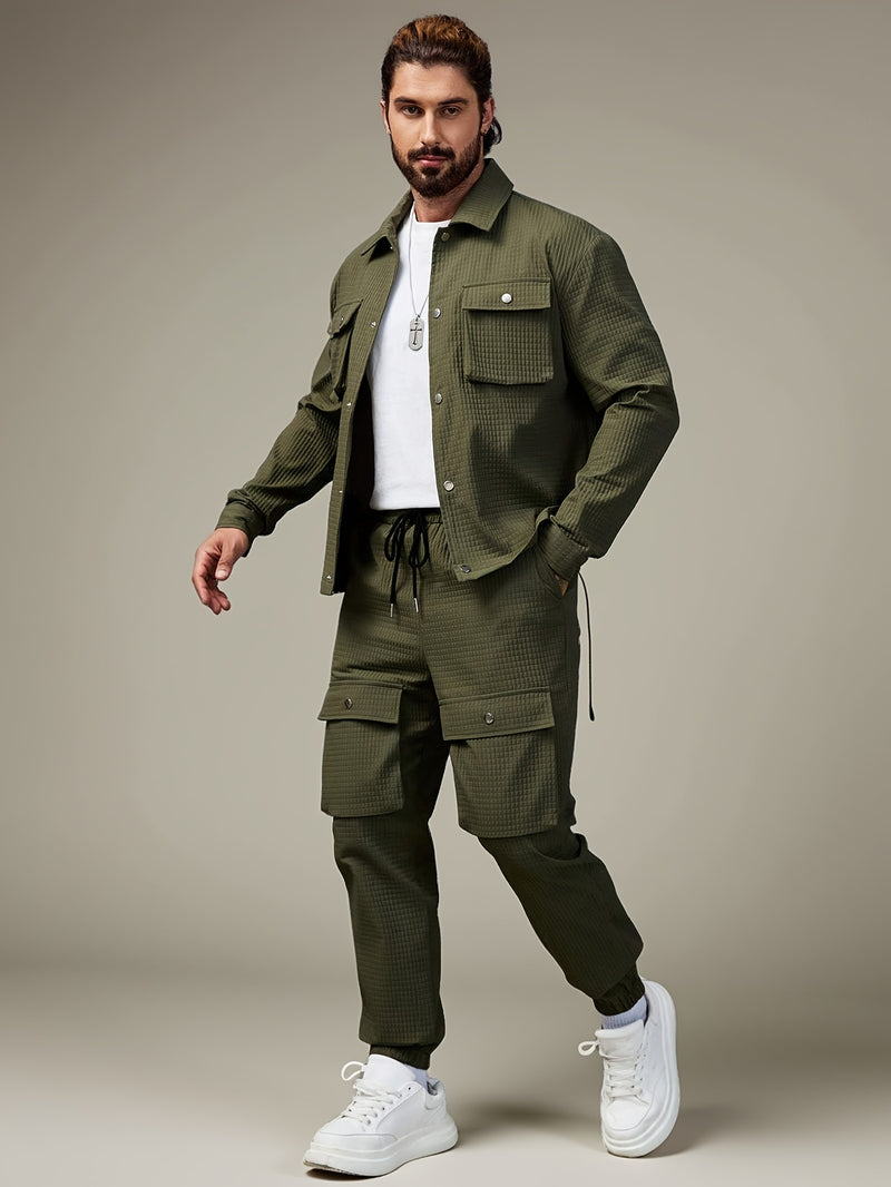 Fashionable and Comfortable Men's Casual 2pcs Set.