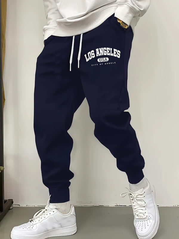 Men's Casual Home Pants, Printed California Style.