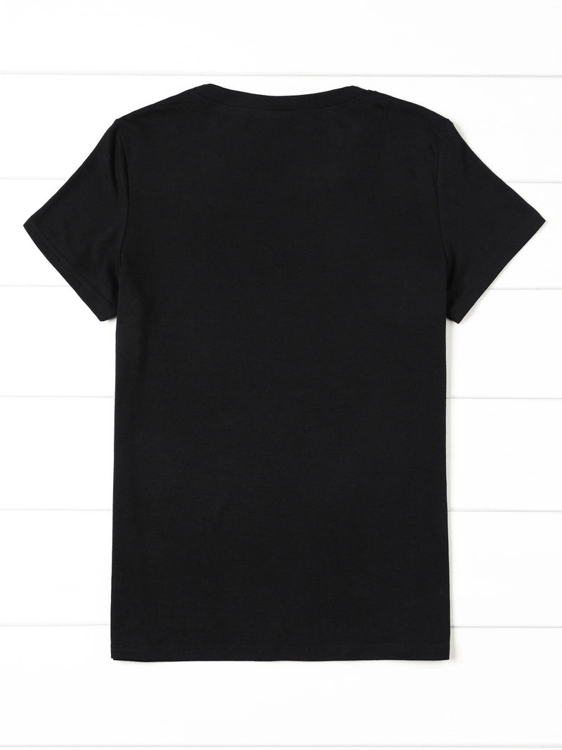 Women’s Portrait Printed T-shirt.