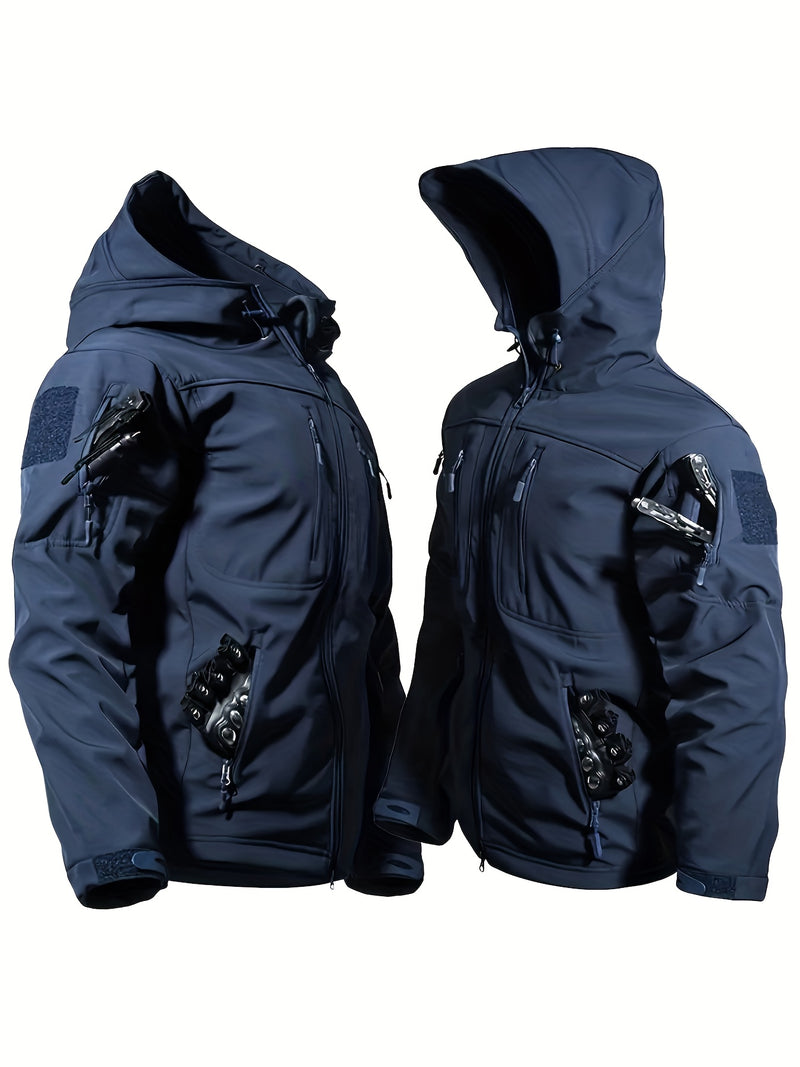 Men'S Two-Piece Set, Autumn And Winter Outdoor Windproof.