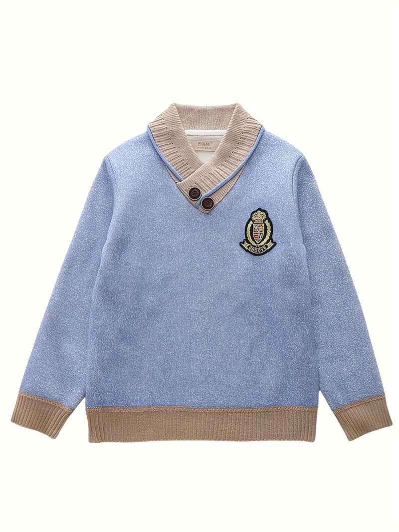 Boys' Sweater, Autumn/Winter Style.
