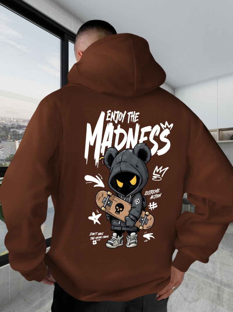 Men's Hooded Sweatshirt.