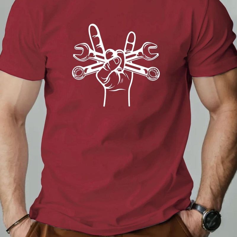 Men's Summer Casual Short-Sleeve T-Shirt.