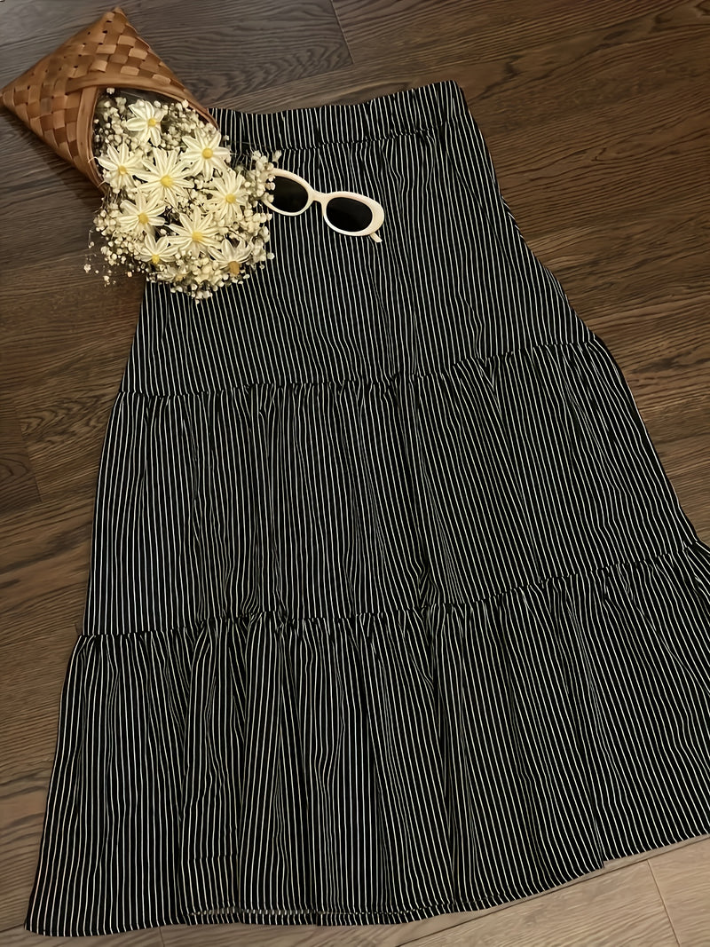 Vacation Casual Tank Top + Maxi Dress Women's Fashionable and Sexy Set.