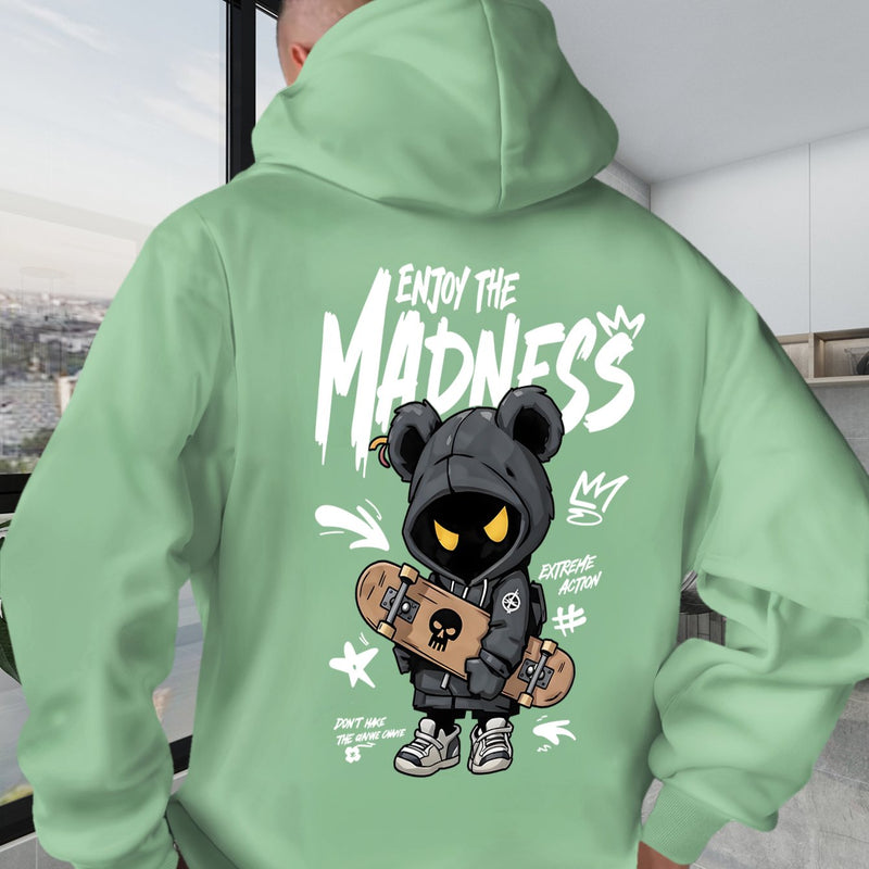 Men's Hooded Sweatshirt.