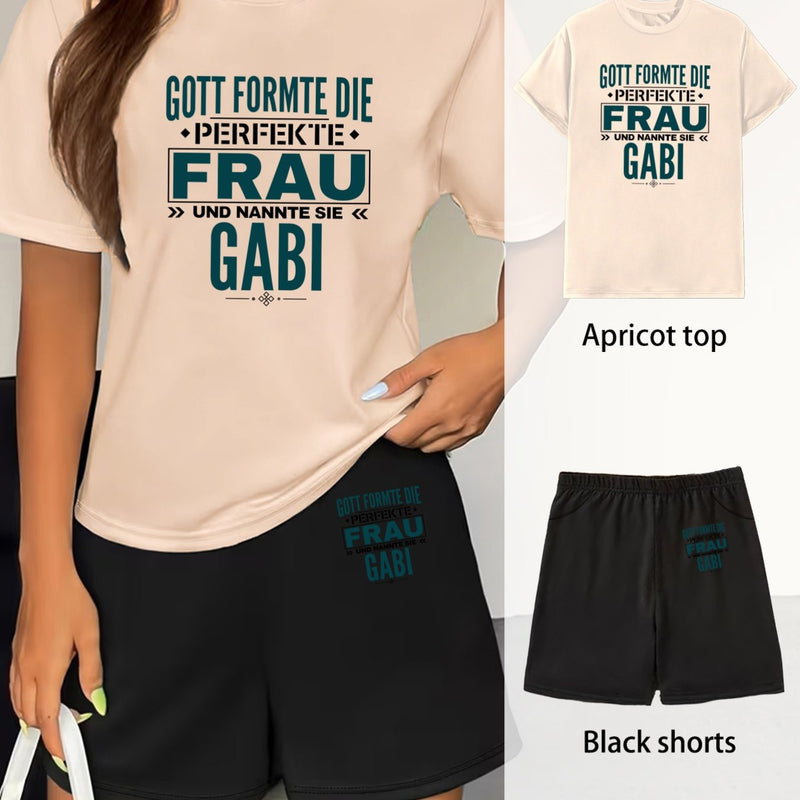 Women's Casual And Refreshing Two-Piece Set.