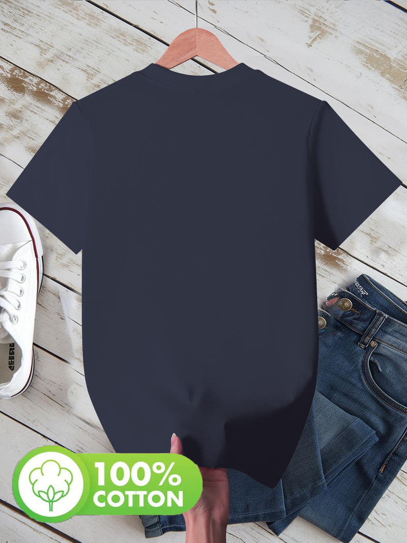 Graphic T-Shirt Casual Short Sleeve Tee for Men & Women.