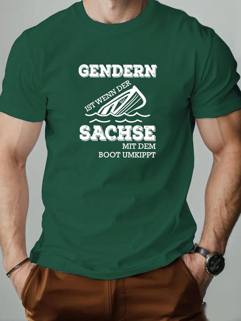 Men's Casual Short-Sleeve T-Shirt.