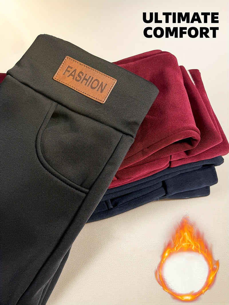 3pcs Women's Winter Thermal Leggings.