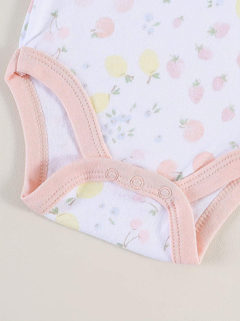 9pcs Newborn Spring And Autumn Summer New Style Romper for Girls.