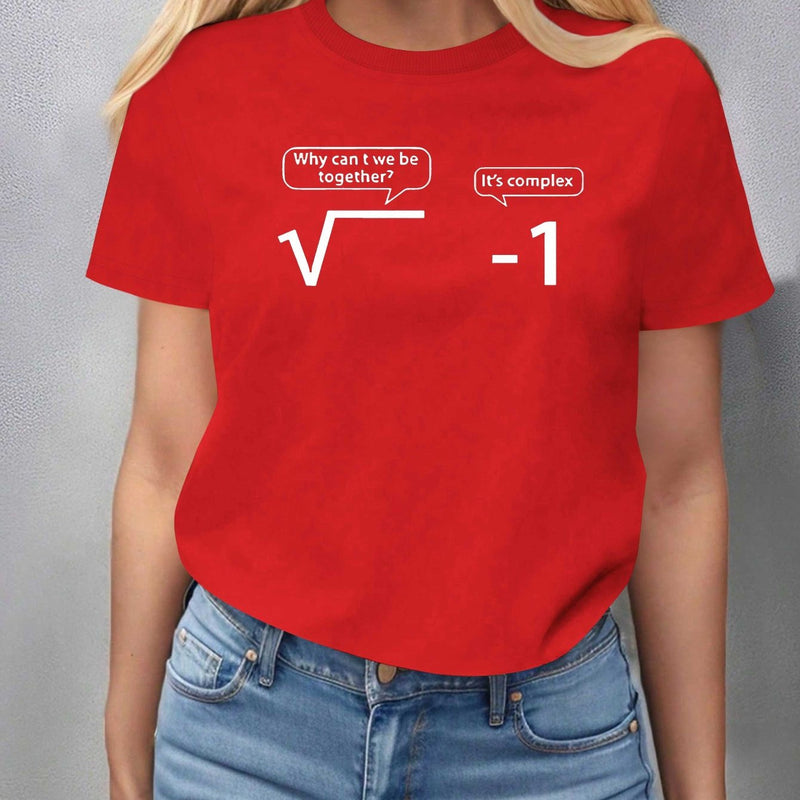 Women’s Funny Design Cozy T-Shirt.