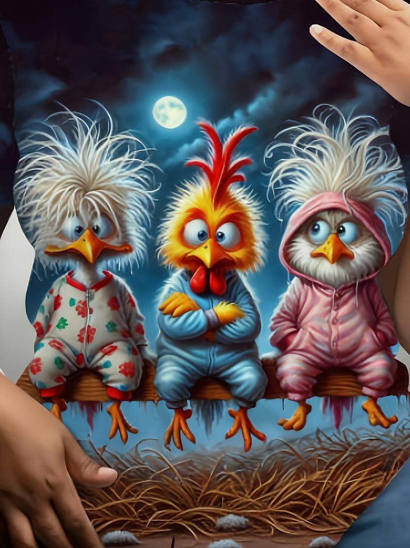 Women's Digital Printed Short Sleeve.