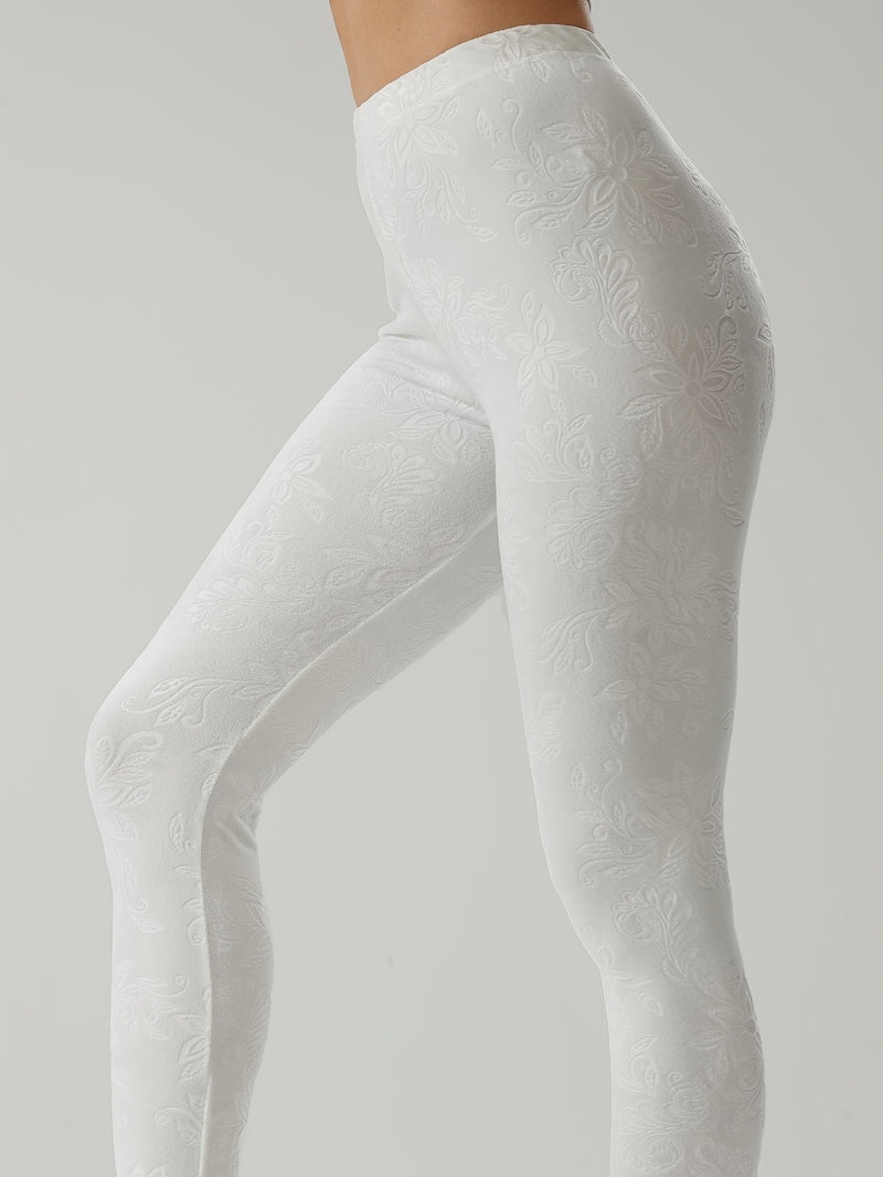 Chinese Style Women's Sports Leggings, High-Waisted.