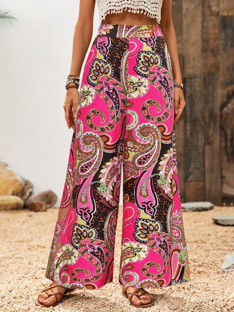 Women's Spring And Summer Beach Vacation Style High-Waisted Lightweight.