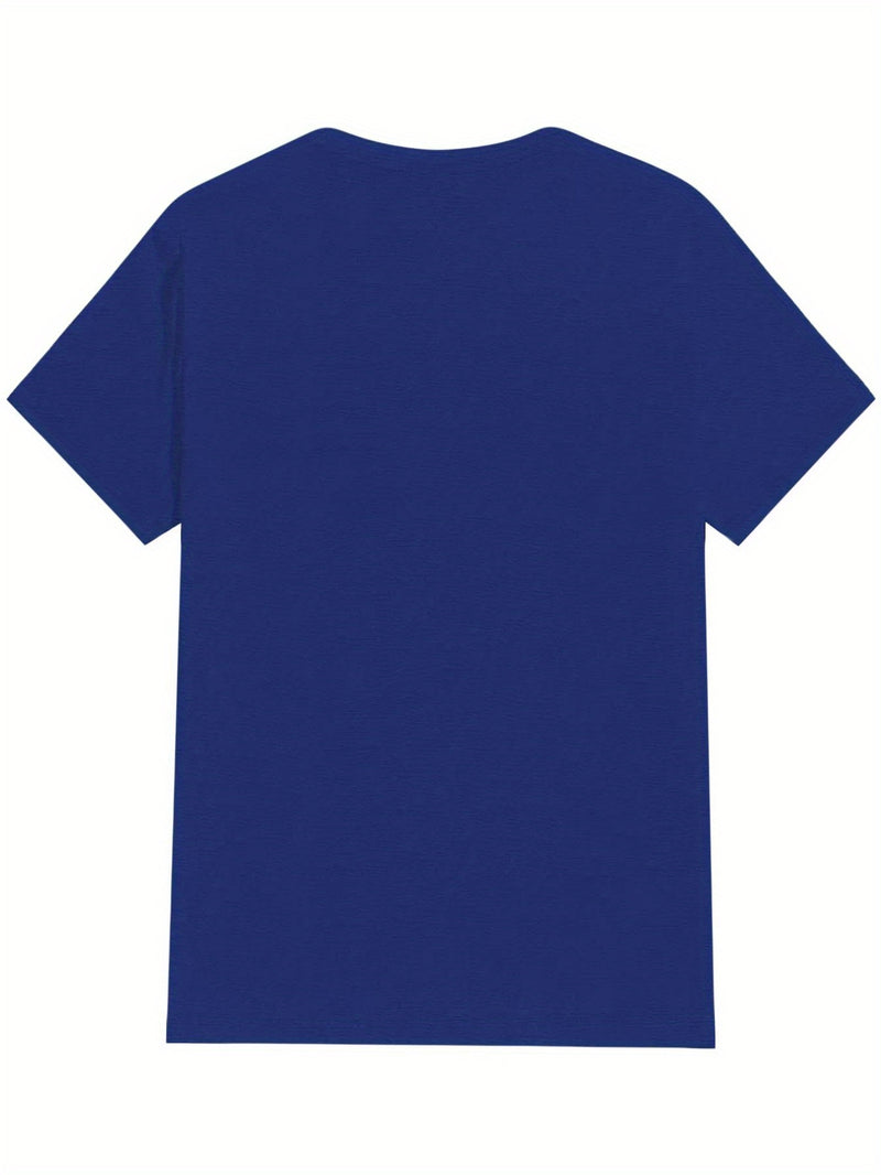 Men's Summer Short Sleeve T-Shirt.