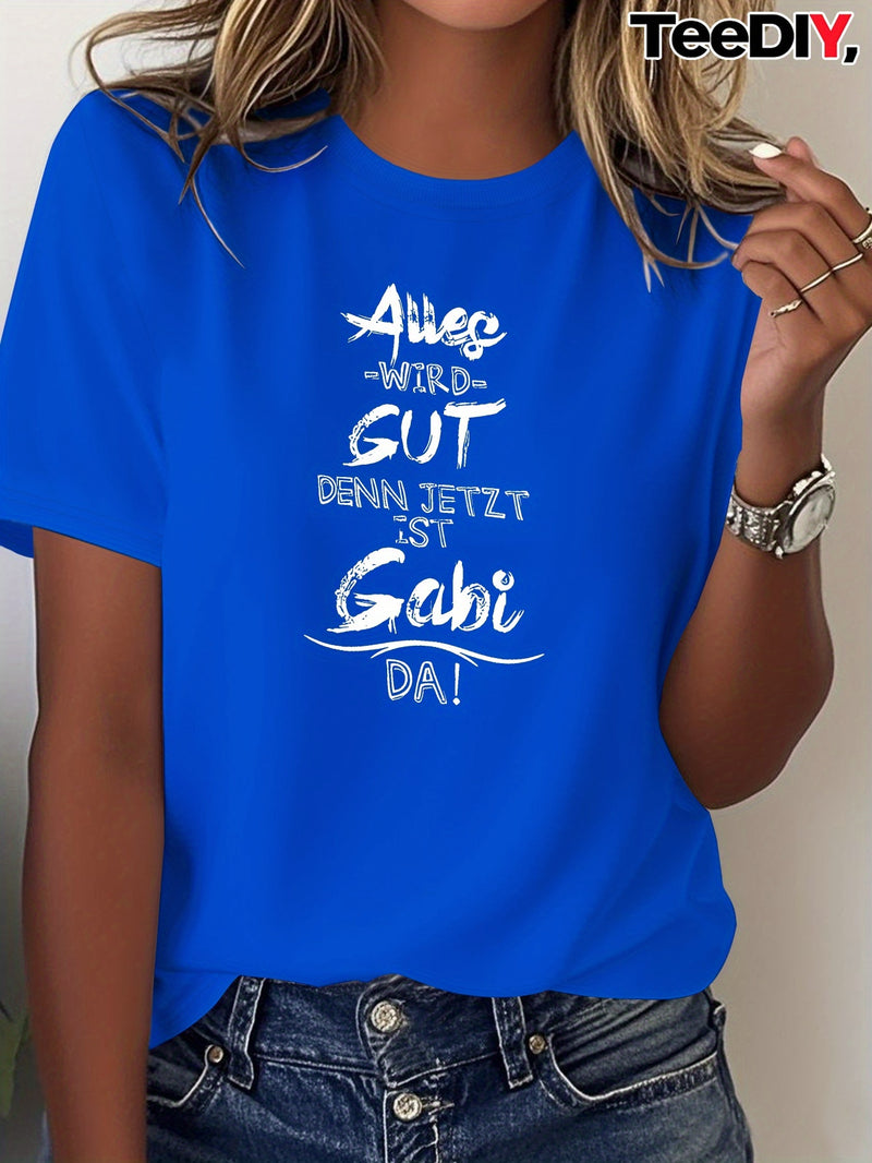 Women's German Name Gabi T-Shirt.