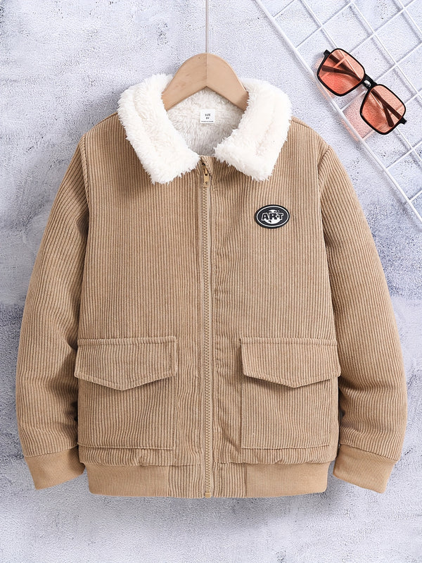 A Thick, Warm Jacket for Boys.