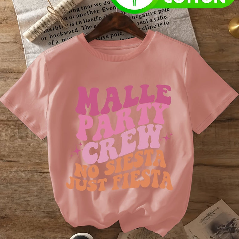 Women's T-Shirt Graphic Print - Spring/Summer Fashion.