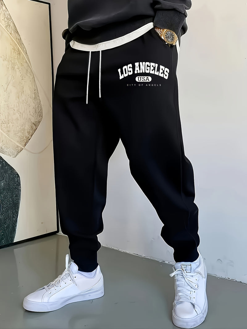 Men's Casual Home Pants, Printed California Style.