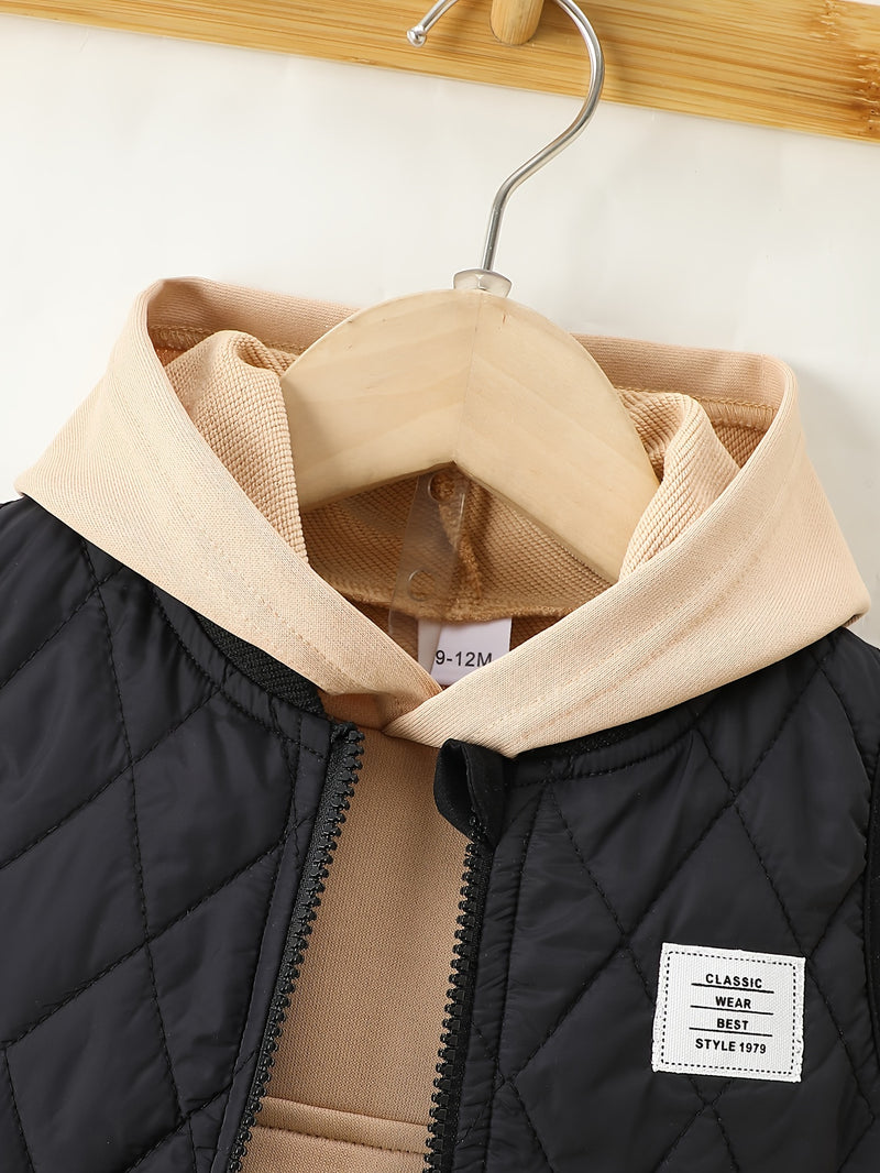 A Stylish And Comfortable Outfit for Baby Boys in Autumn And Winter.