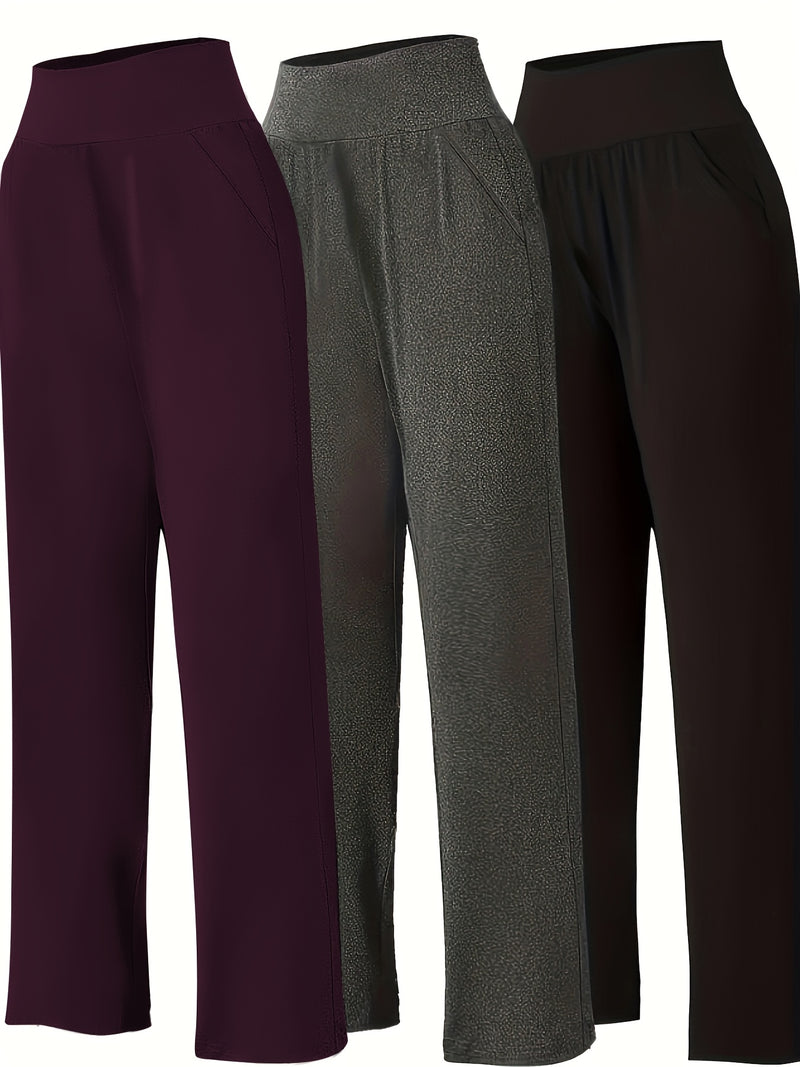 Three Pieces of Women's Fashion Pants.