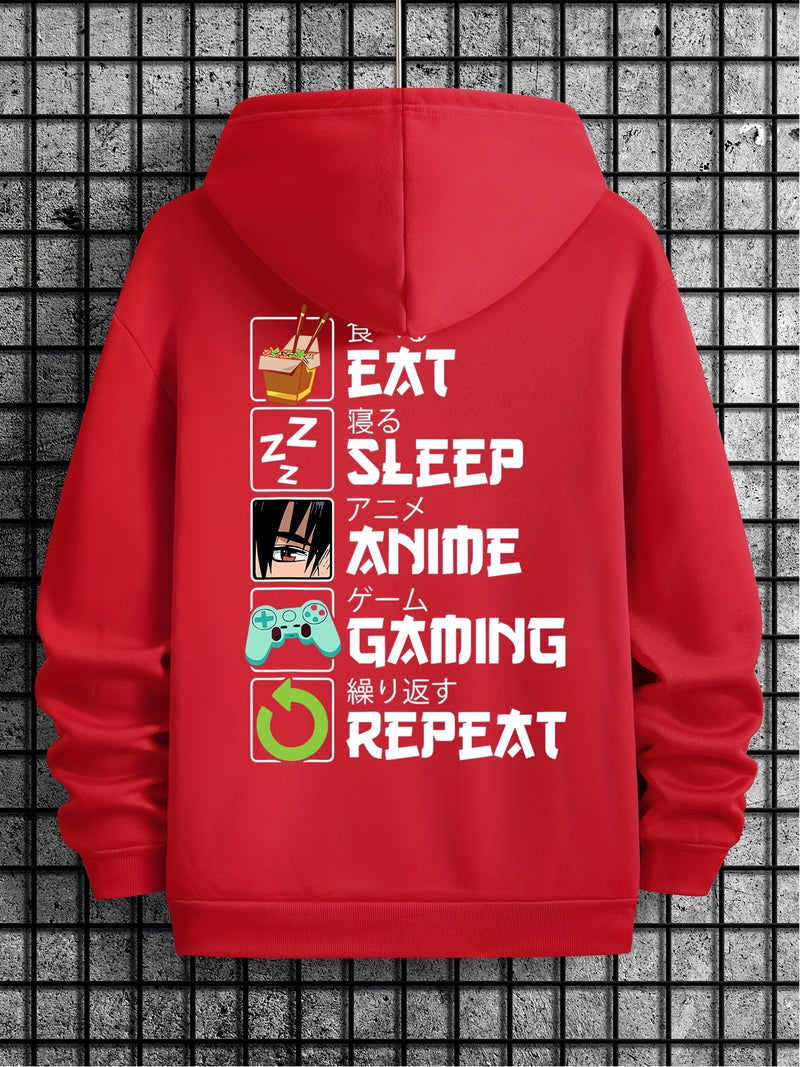 Men’s Hooded Sweatshirt New Spring/Autumn Printed Hoodie.