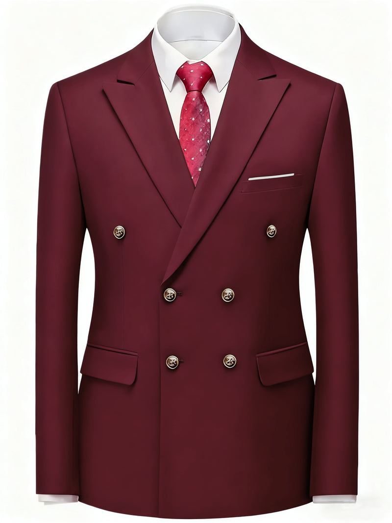 Men's Suit Set with 2pcs, Including a Blazer And Trousers.
