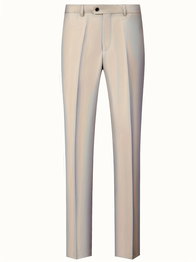 Men's 2pcs Suit Set, Blazer + Trousers, Stylish and Elegant Attire.