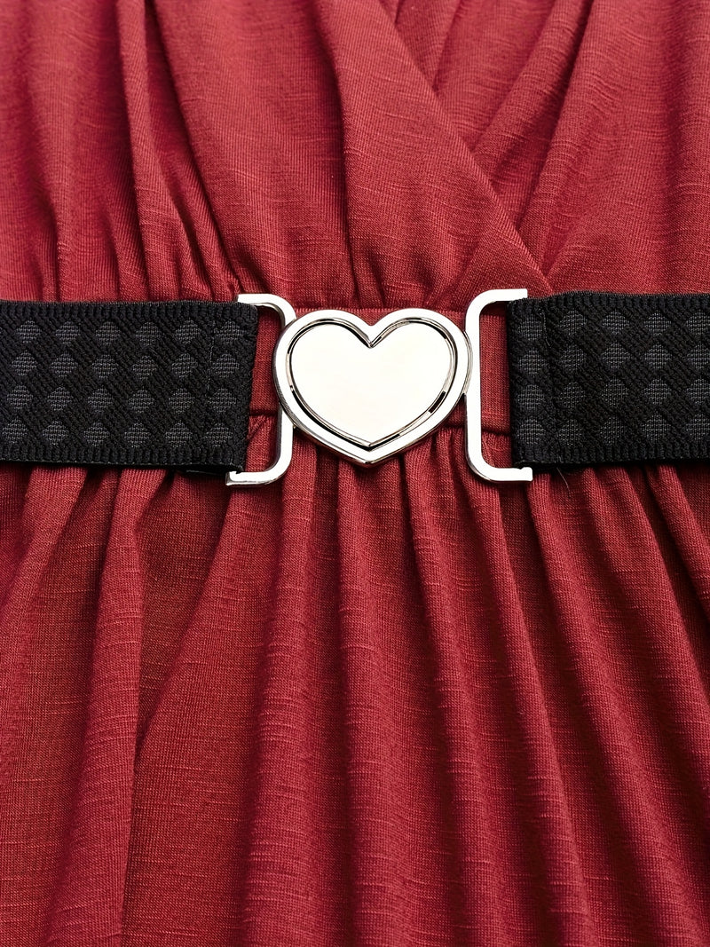 Valentine's Day Edition Women's Metal Heart T-Shirt.