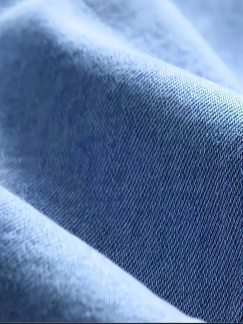 Men's Slim Fit Ripped Jeans, Casual Style, High Elasticity.