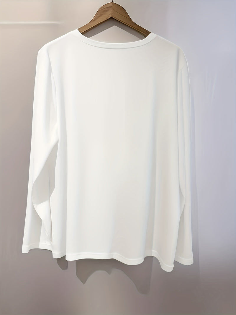 3-Pack Women's Long Sleeve T-shirts.