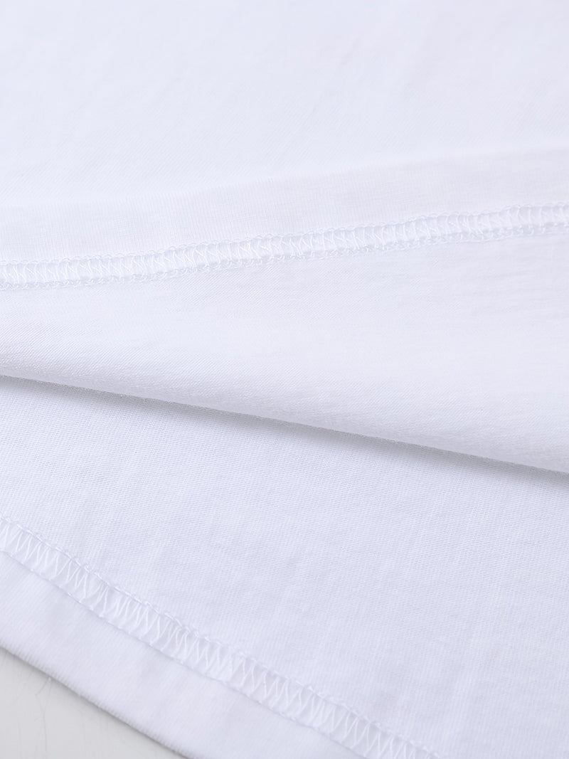 7pcs Men's Premium Cotton Short-Sleeve T-Shirts.