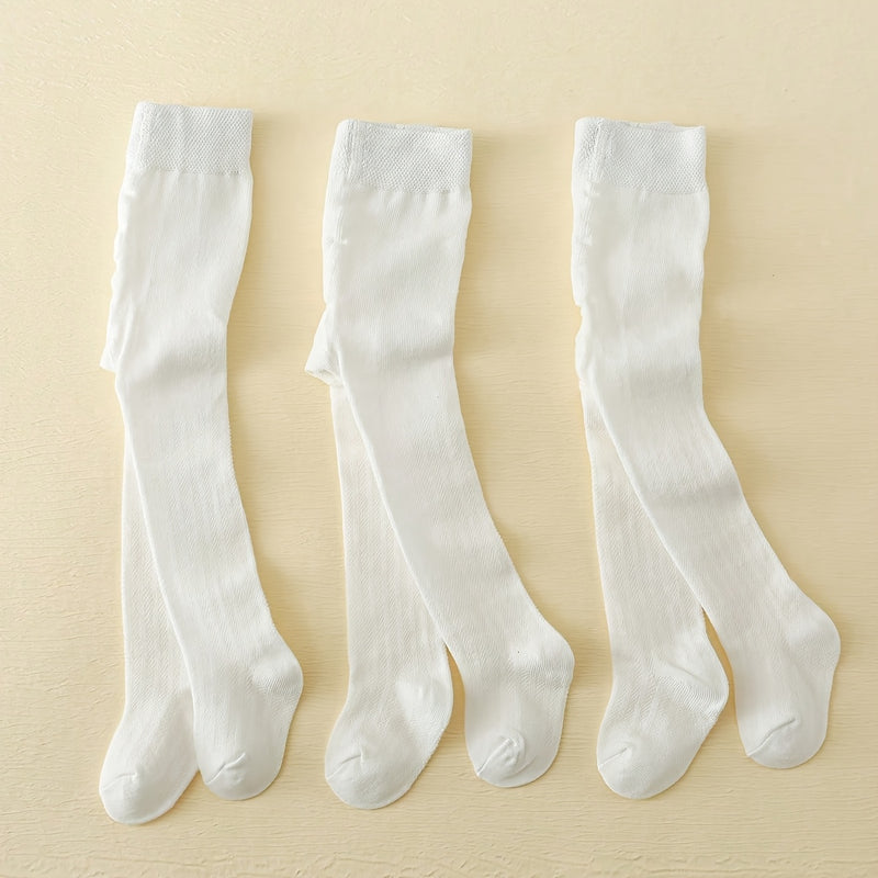 3-Pack Thin Pantyhose, Base Layer Socks, Tights, Dance Socks.
