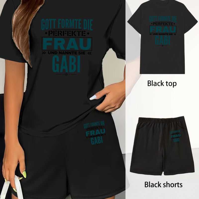 Women's Casual And Refreshing Two-Piece Set.