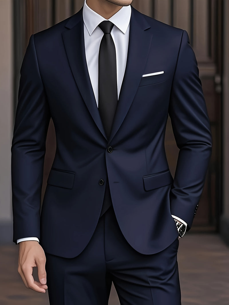 A Men'S Suit Set, Consisting of a Jacket And Trousers, Office Events.