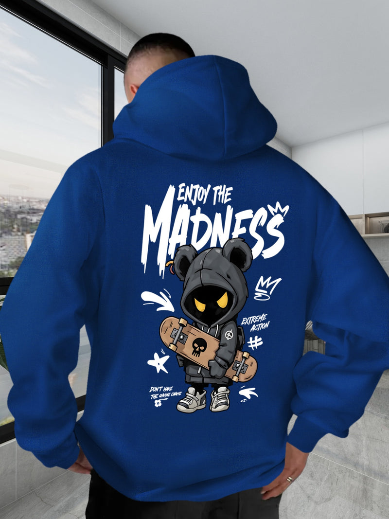 Men's Hooded Sweatshirt.