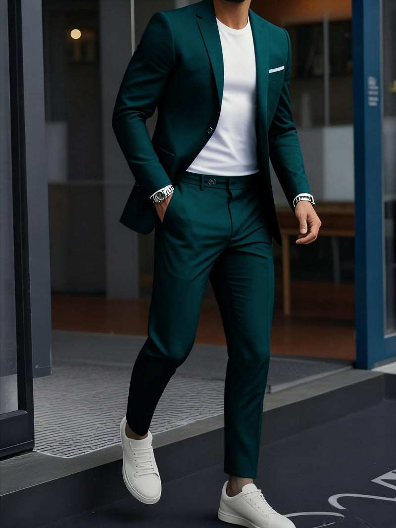 Two-Piece Men's Suit Set.