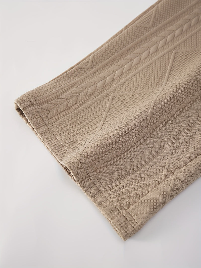 Men's Suit Long-Sleeved Sweatshirt Trousers Autumn And Winter.