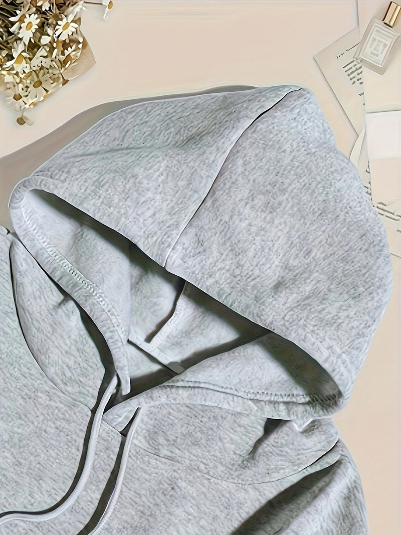 Women's Fashion Casual Creative Alphabet Drawing Fashion Trend S Hoodie.