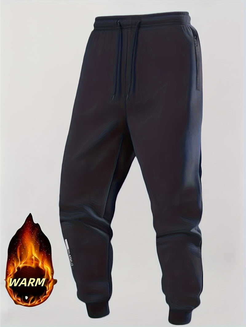 One-Piece Men's Casual Mid-Rise Joggers 4 Colors Available.