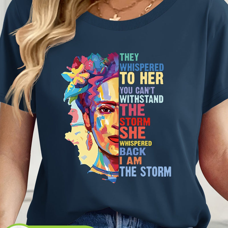 Women’s Casual Short Sleeve T-Shirt.